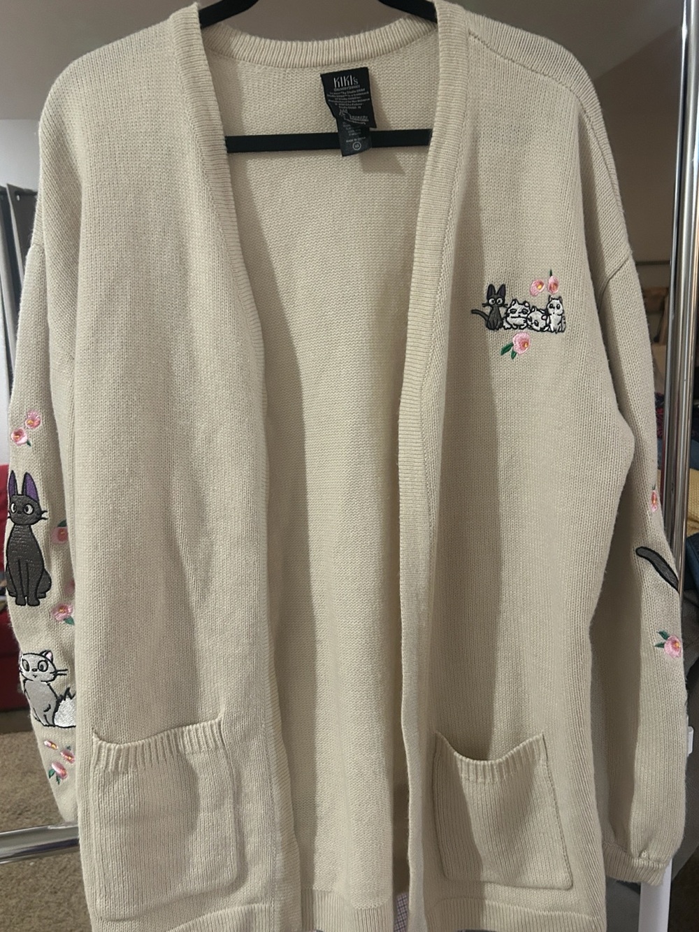 Her Universe Studio Ghibli Cream Knit Sweater